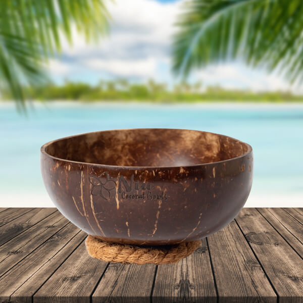 Coconut bowl halter